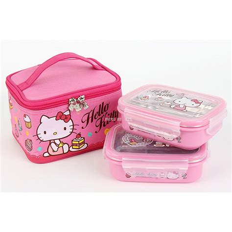 hello kitty stainless steel lunch box|bento box hello kitty lunch.